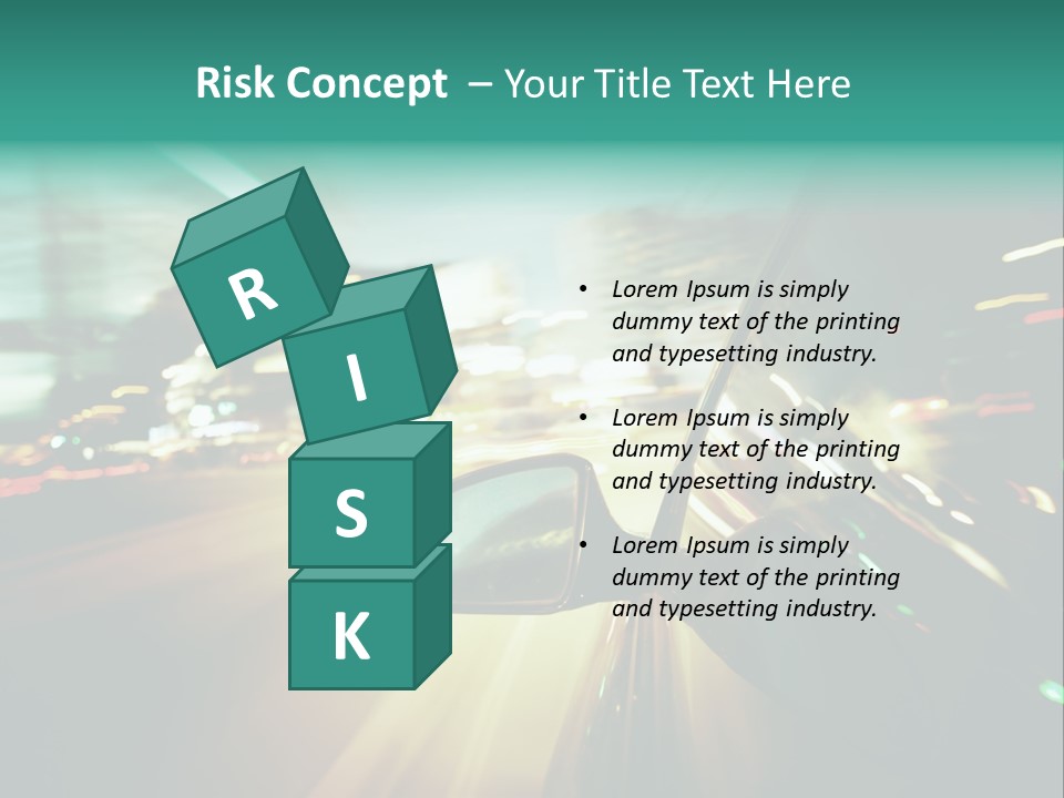 Zoom Blue Building PowerPoint Template