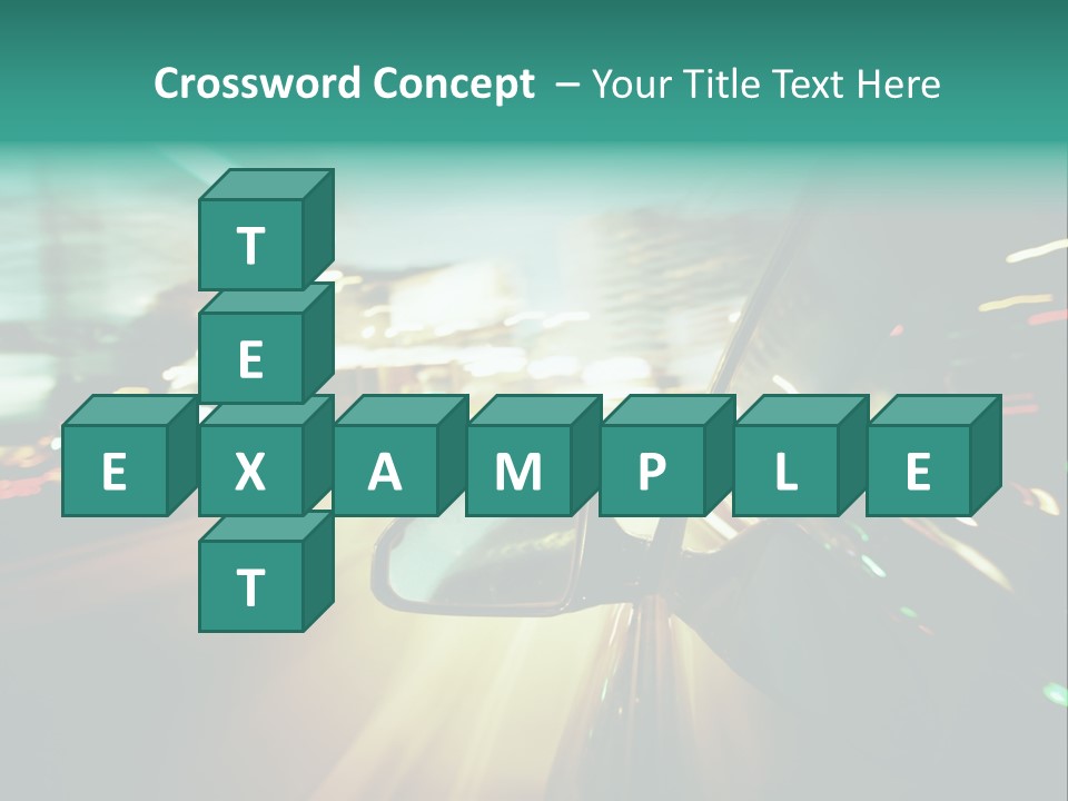 Zoom Blue Building PowerPoint Template