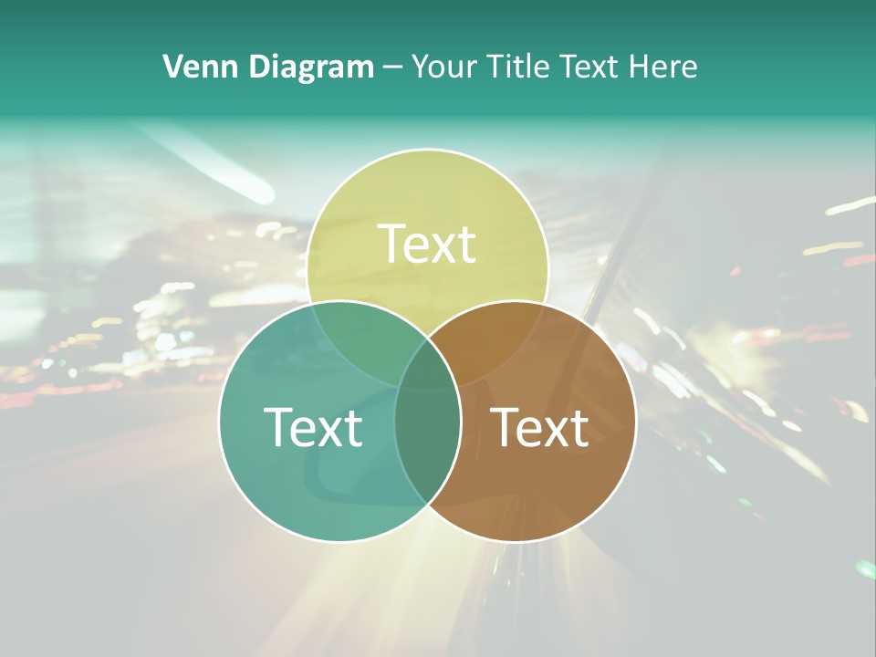 Zoom Blue Building PowerPoint Template