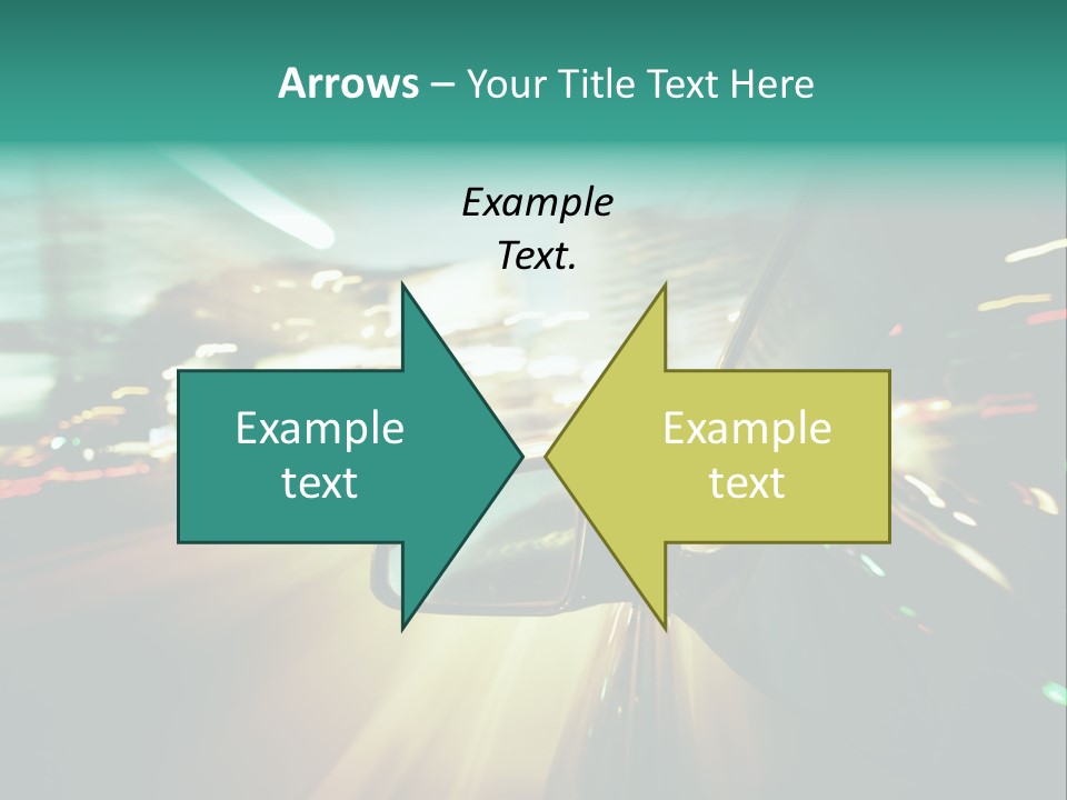 Zoom Blue Building PowerPoint Template