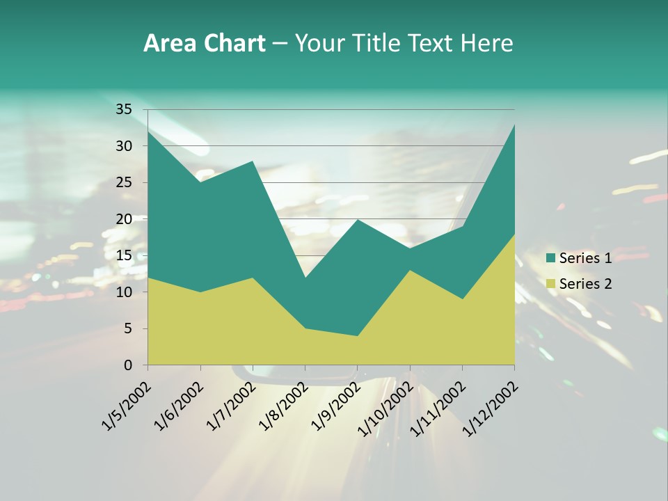 Zoom Blue Building PowerPoint Template