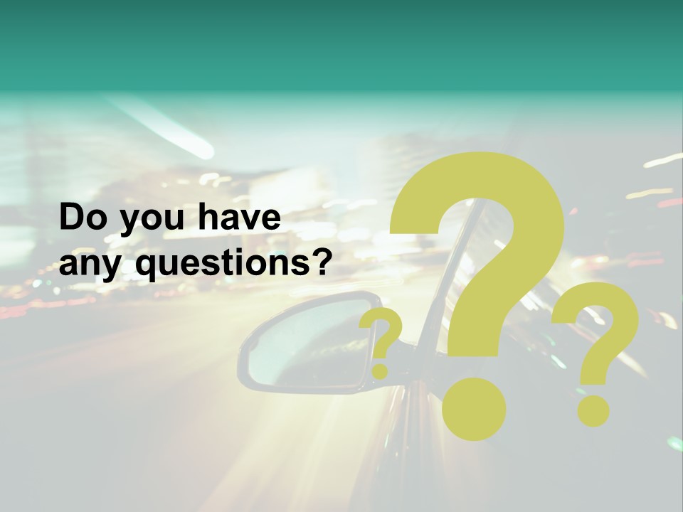 Zoom Blue Building PowerPoint Template