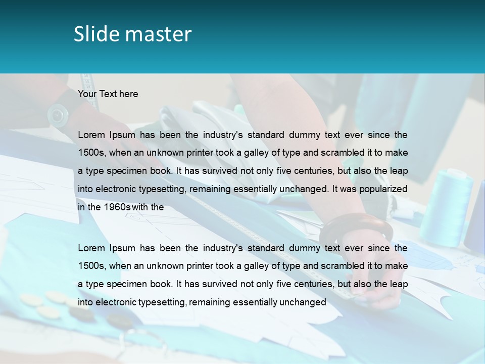Equipment Workshop Work PowerPoint Template