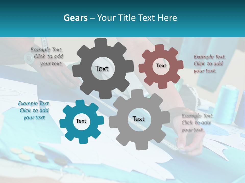 Equipment Workshop Work PowerPoint Template