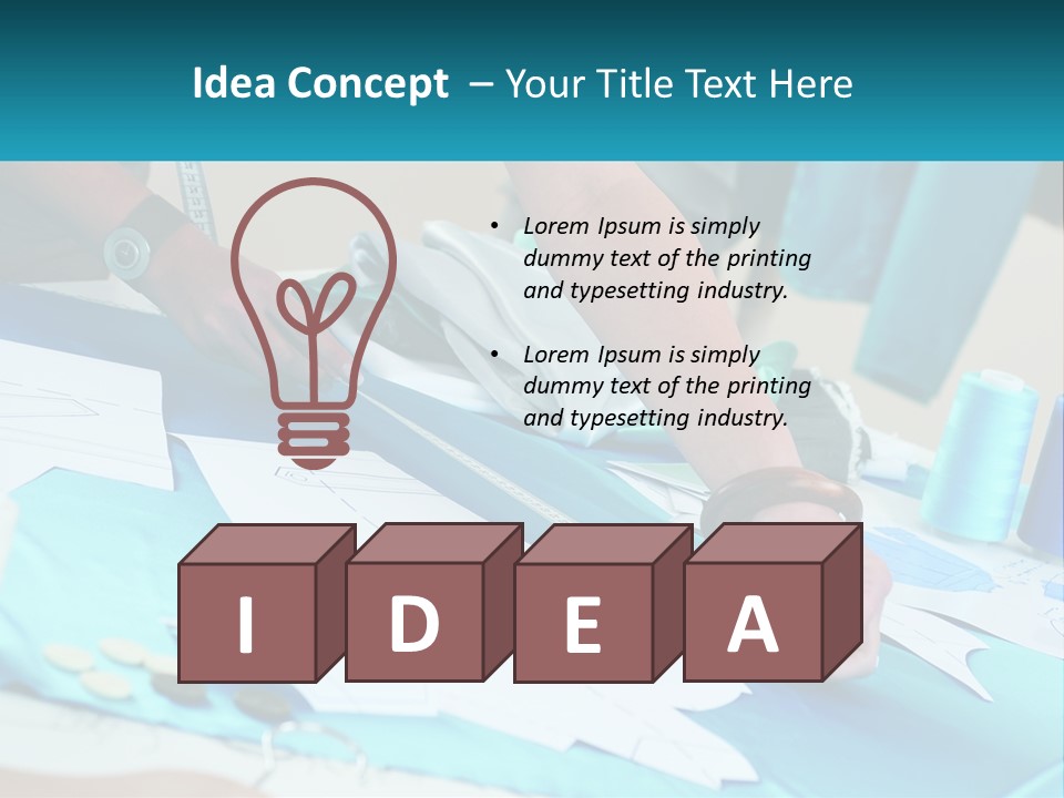 Equipment Workshop Work PowerPoint Template