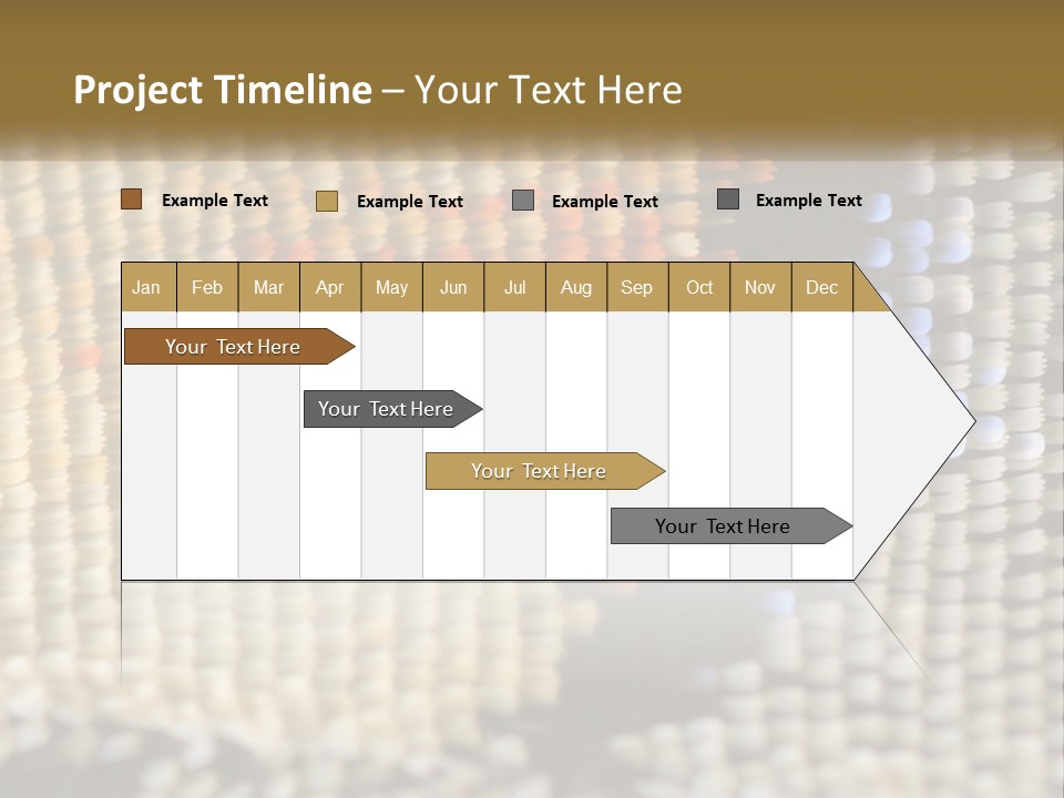 Scales Yellow Insect PowerPoint Template