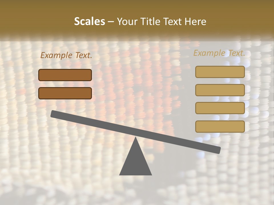 Scales Yellow Insect PowerPoint Template