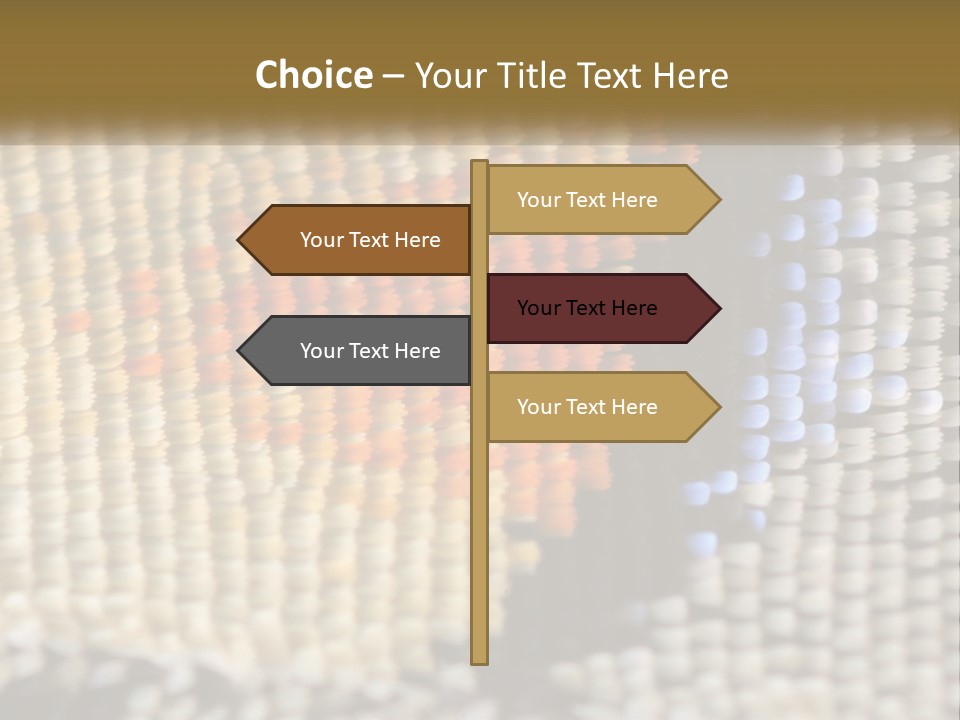 Scales Yellow Insect PowerPoint Template