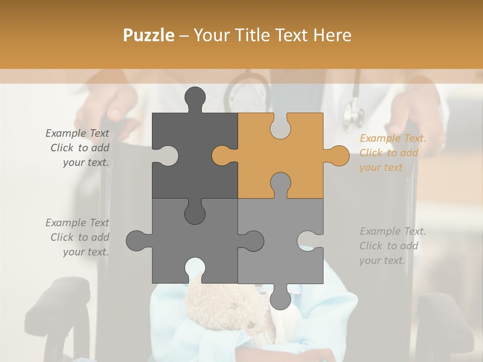 Medic Chair Emergency PowerPoint Template