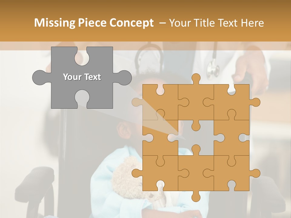 Medic Chair Emergency PowerPoint Template