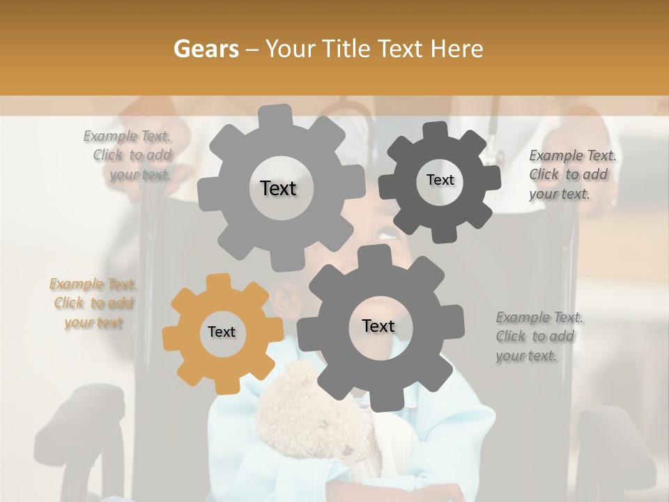 Medic Chair Emergency PowerPoint Template