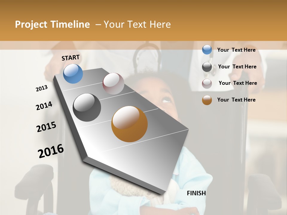 Medic Chair Emergency PowerPoint Template