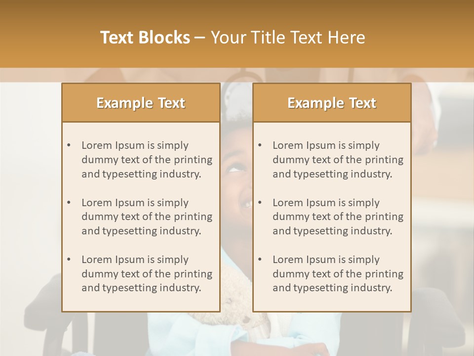 Medic Chair Emergency PowerPoint Template