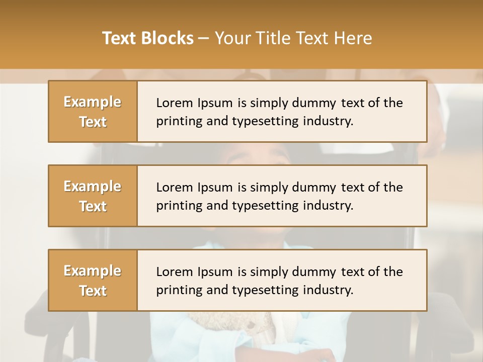 Medic Chair Emergency PowerPoint Template