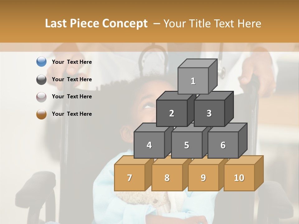 Medic Chair Emergency PowerPoint Template