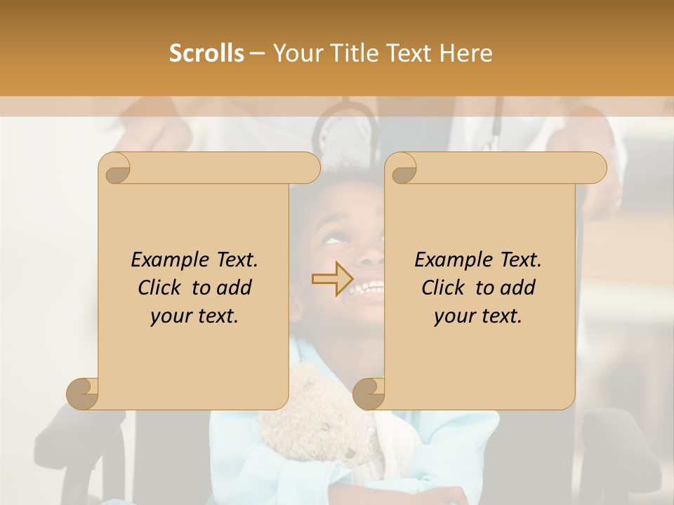 Medic Chair Emergency PowerPoint Template