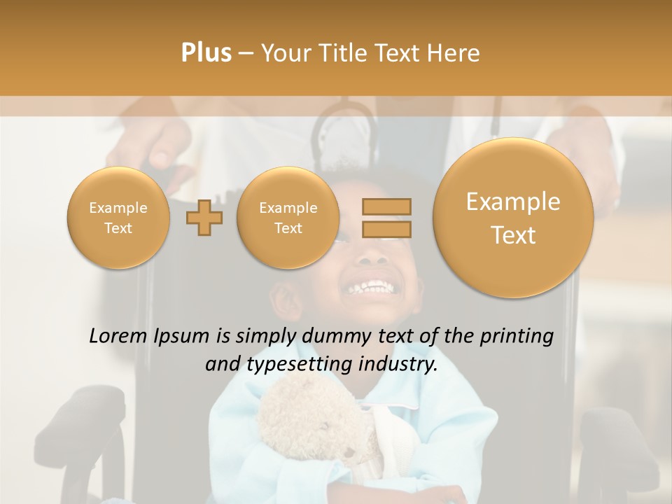 Medic Chair Emergency PowerPoint Template
