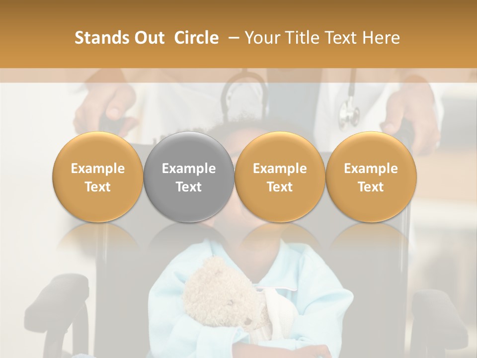 Medic Chair Emergency PowerPoint Template