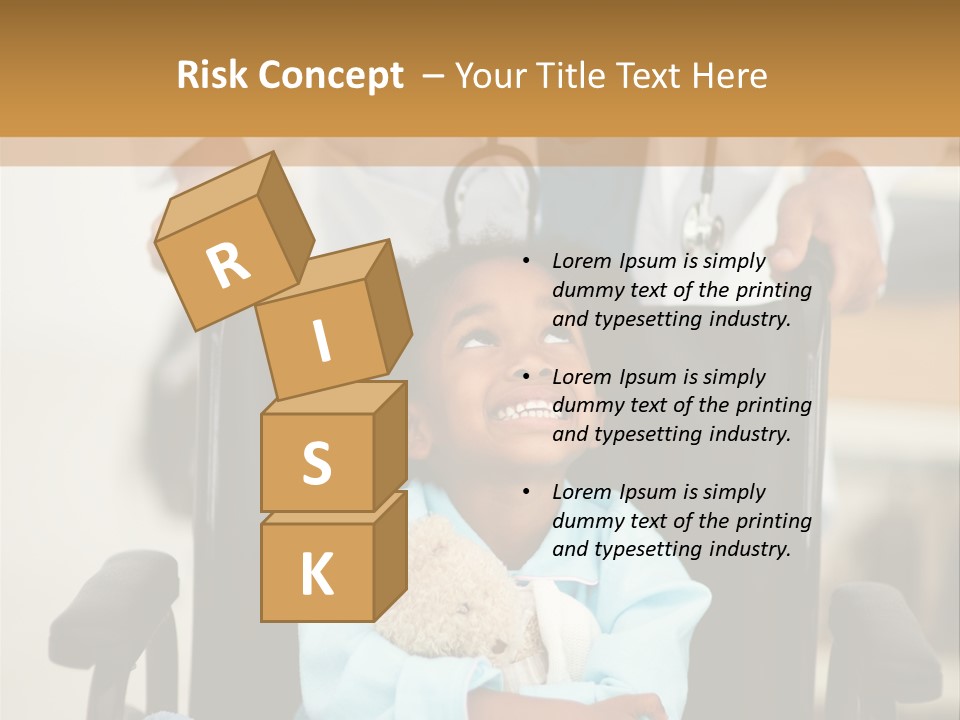 Medic Chair Emergency PowerPoint Template