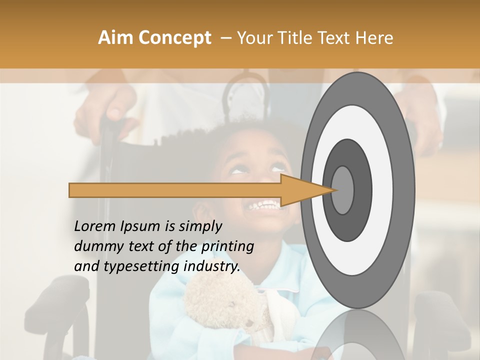 Medic Chair Emergency PowerPoint Template