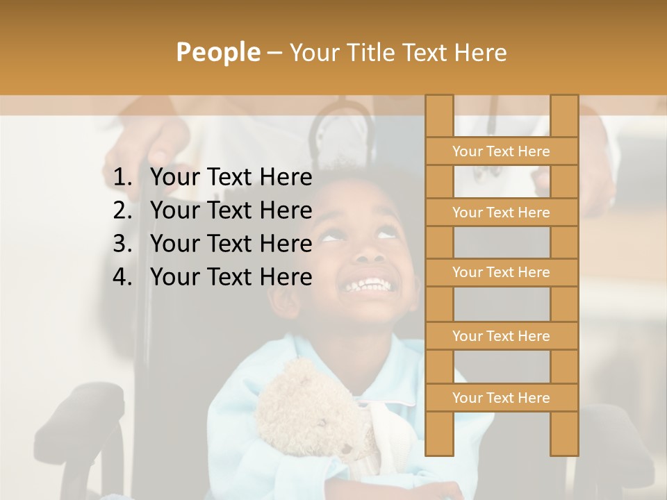 Medic Chair Emergency PowerPoint Template