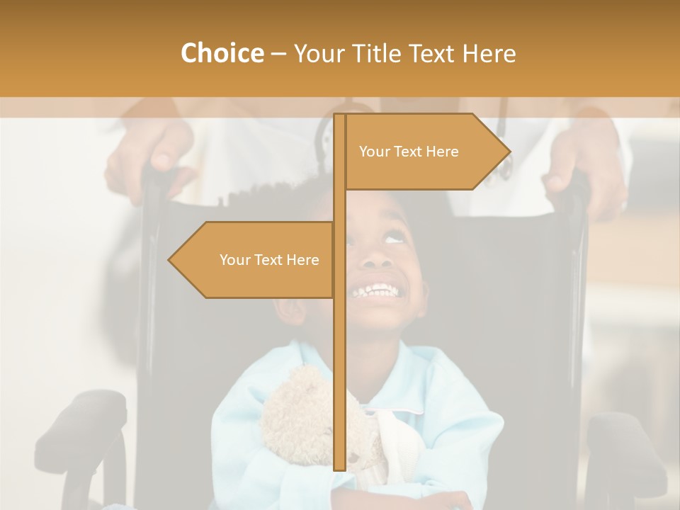 Medic Chair Emergency PowerPoint Template