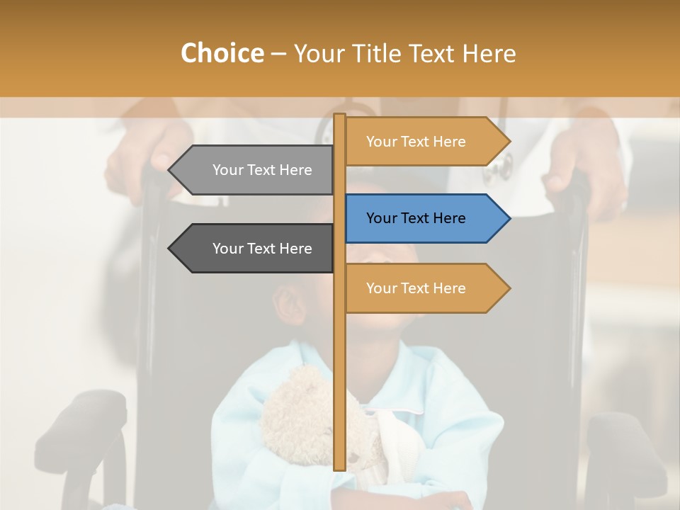 Medic Chair Emergency PowerPoint Template