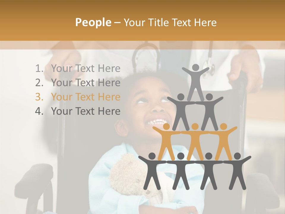 Medic Chair Emergency PowerPoint Template