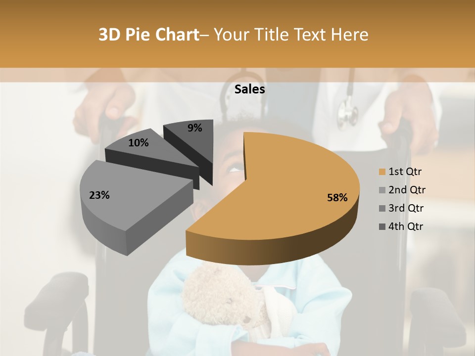 Medic Chair Emergency PowerPoint Template