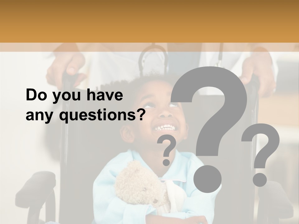 Medic Chair Emergency PowerPoint Template