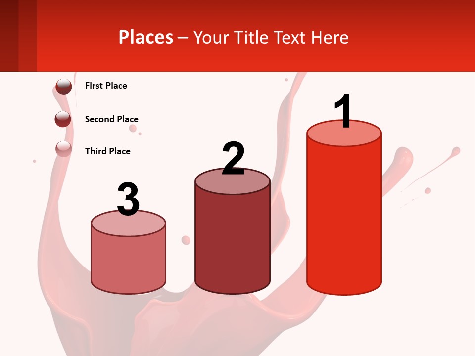 Abstract Motion Drop PowerPoint Template