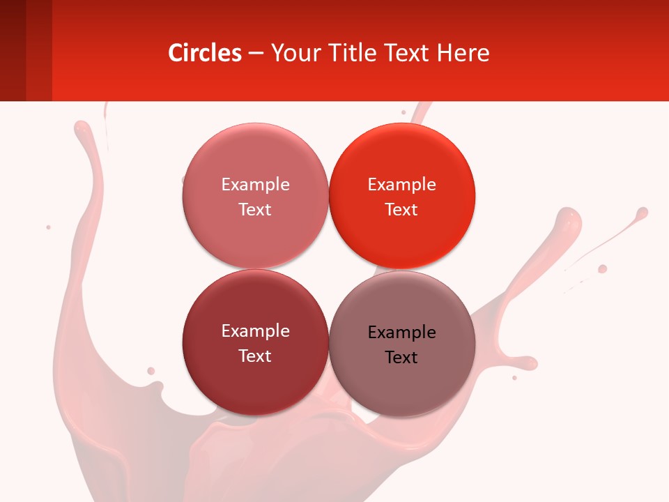 Abstract Motion Drop PowerPoint Template