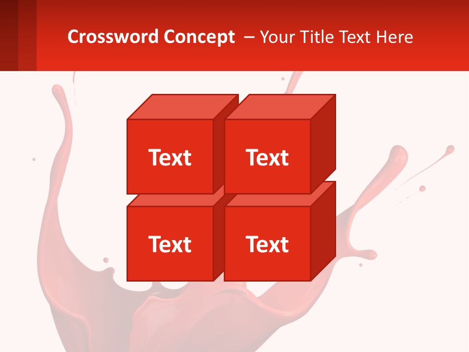 Abstract Motion Drop PowerPoint Template