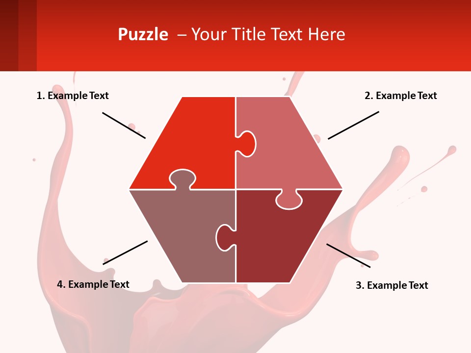 Abstract Motion Drop PowerPoint Template