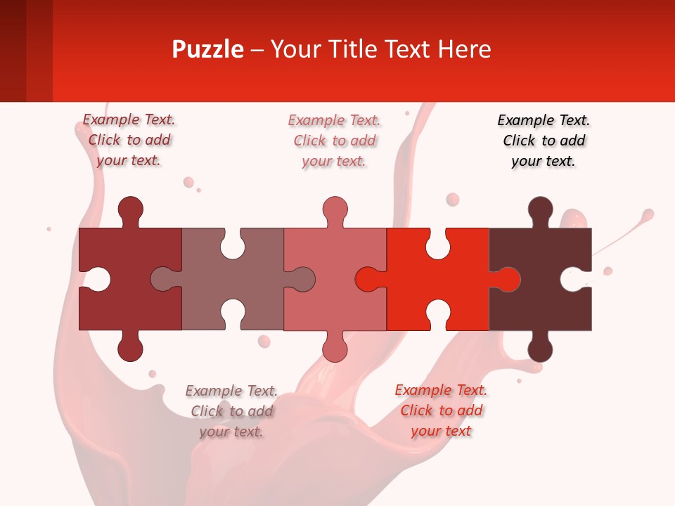 Abstract Motion Drop PowerPoint Template