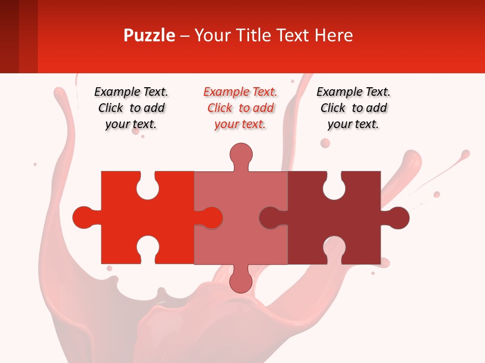 Abstract Motion Drop PowerPoint Template