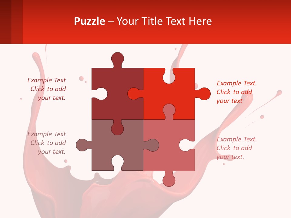 Abstract Motion Drop PowerPoint Template