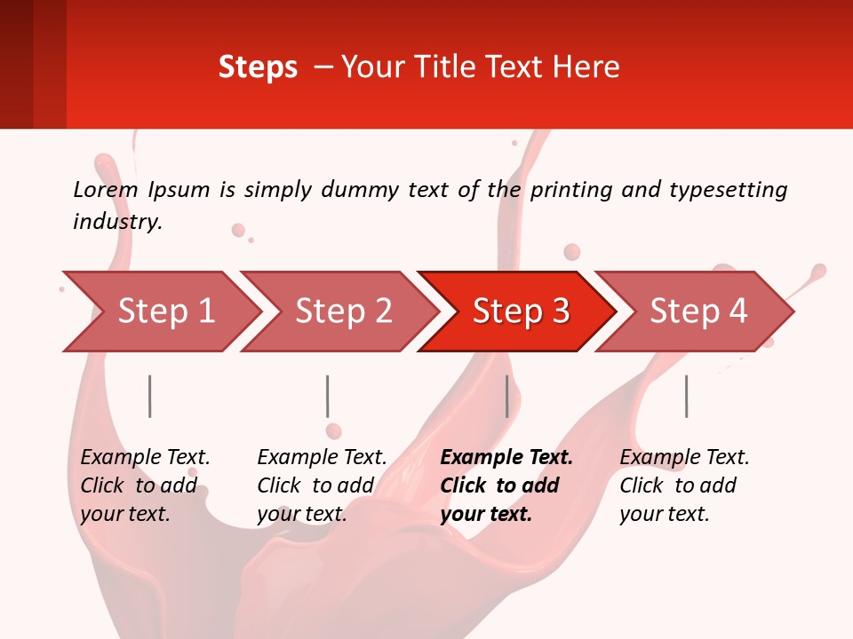 Abstract Motion Drop PowerPoint Template