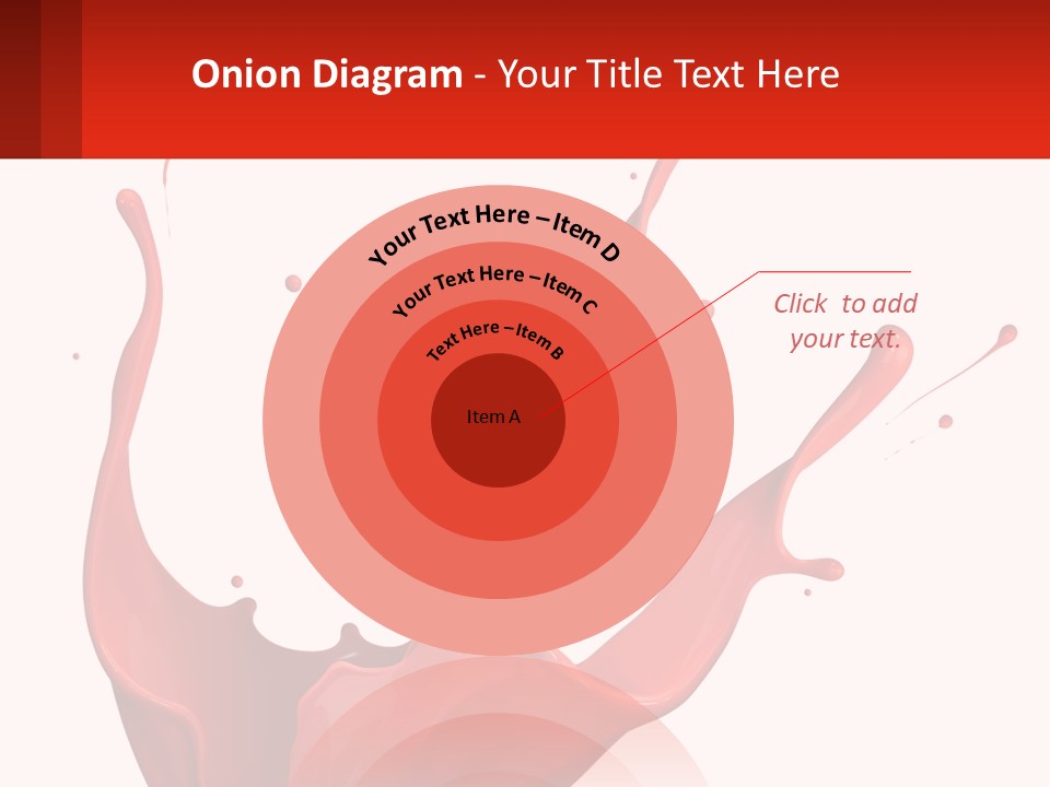 Abstract Motion Drop PowerPoint Template