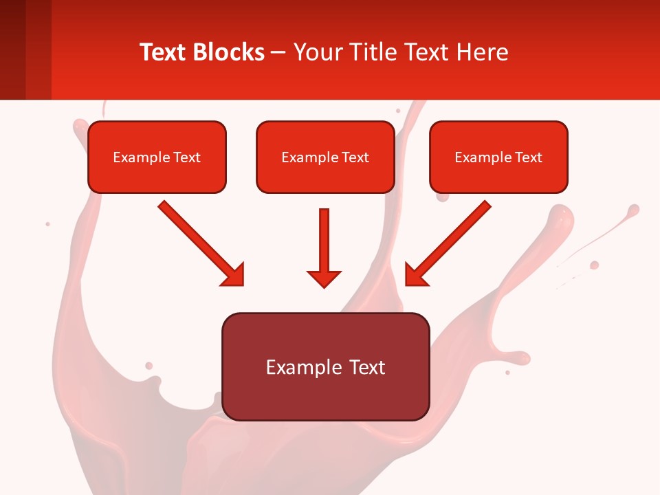Abstract Motion Drop PowerPoint Template