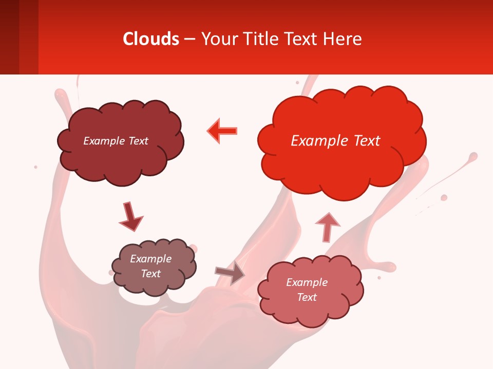 Abstract Motion Drop PowerPoint Template