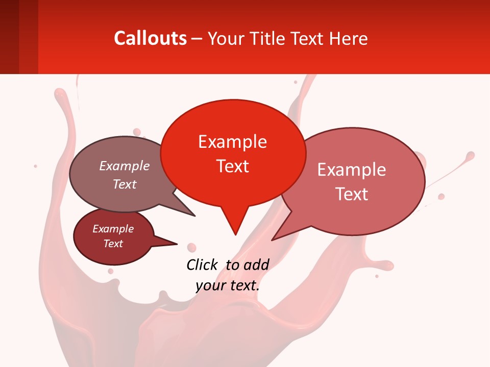 Abstract Motion Drop PowerPoint Template
