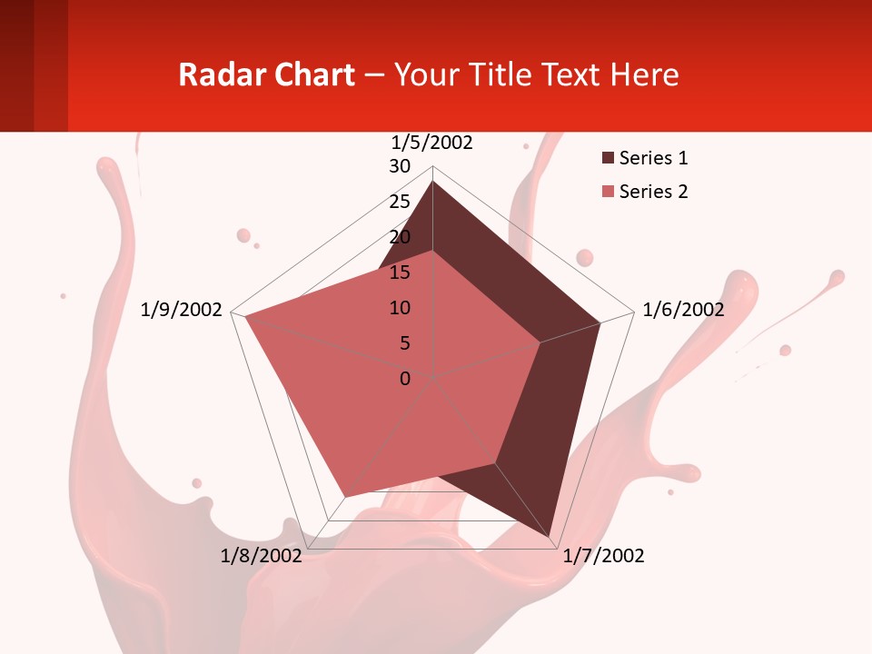 Abstract Motion Drop PowerPoint Template