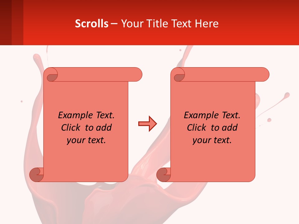 Abstract Motion Drop PowerPoint Template