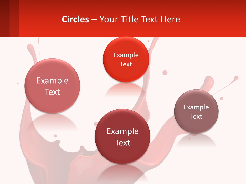 Abstract Motion Drop PowerPoint Template