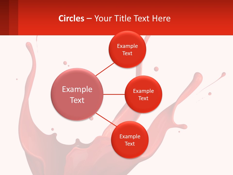 Abstract Motion Drop PowerPoint Template