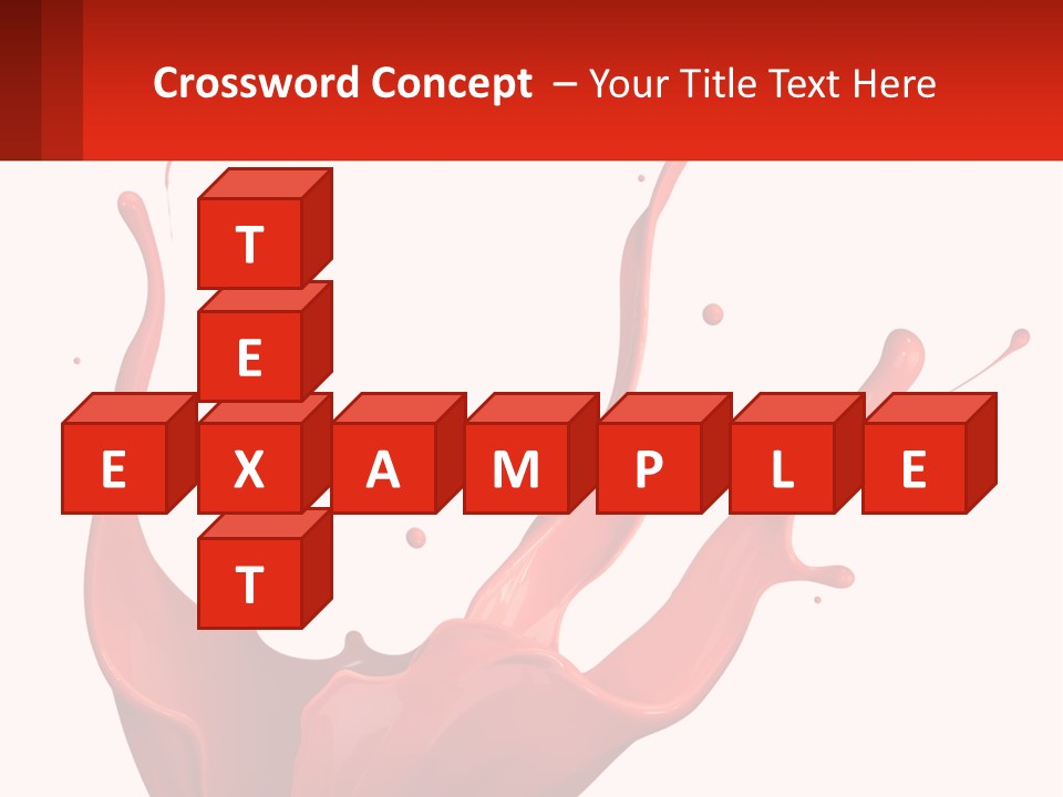 Abstract Motion Drop PowerPoint Template