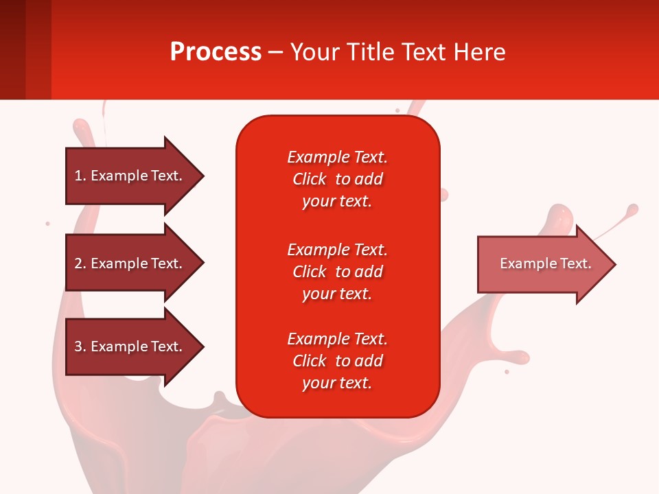Abstract Motion Drop PowerPoint Template