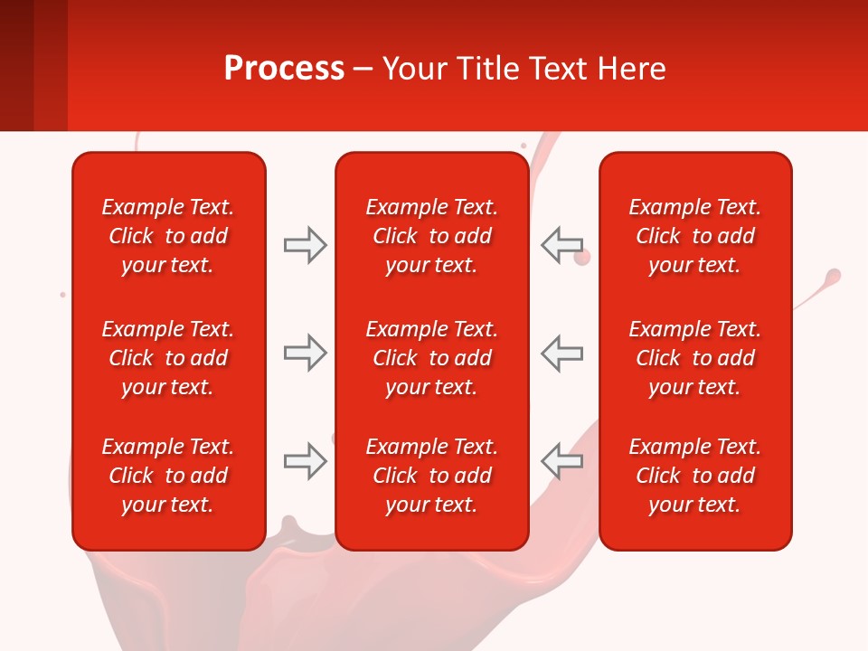 Abstract Motion Drop PowerPoint Template