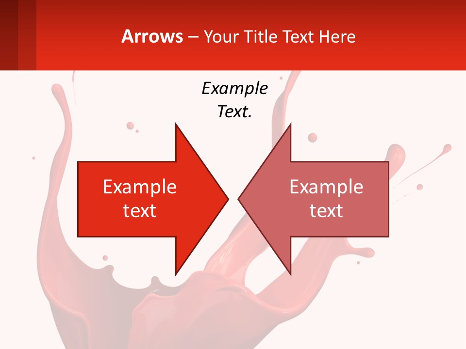 Abstract Motion Drop PowerPoint Template